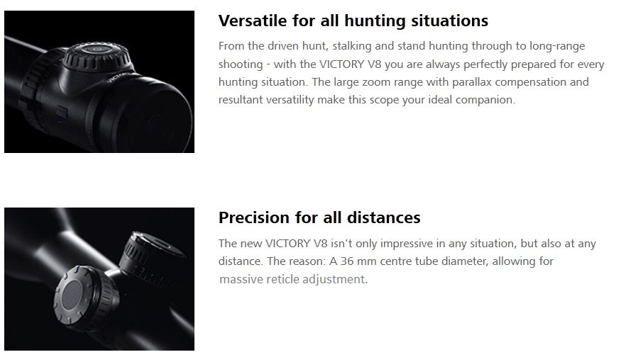 VICTORY V8 1.8-14X50 ILL T* RETICLE 60