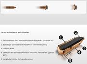 AMMO 6.5X55 127GR KS - CONED SOFT POINT