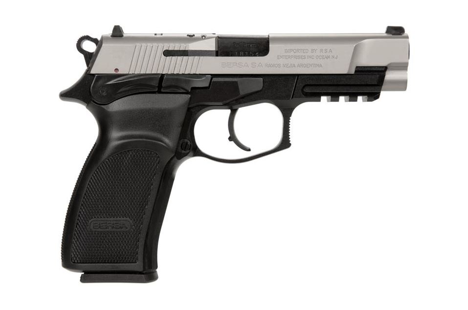 Bersa THUNDER PRO HC 9MM NICKEL/MATTE FINISH.