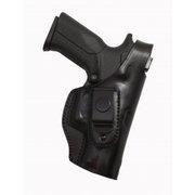 "20/S IWB CONCEALED LEATHER GUN HOLSTER WITH STEEL CLIP"