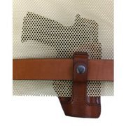 "21/1 LEATHER VERTICAL TUCKABLE CONCEALED CARRY HOLSTER"