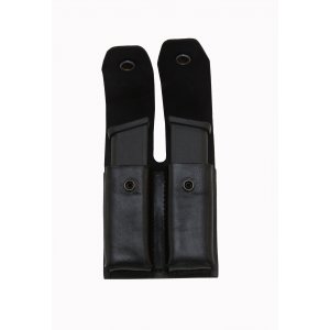 "25/2 LEATHER DOUBLE MAGAZINE POUCH"
