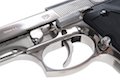 Gun Heaven M92 Full Metal Gas Pistol Silver.