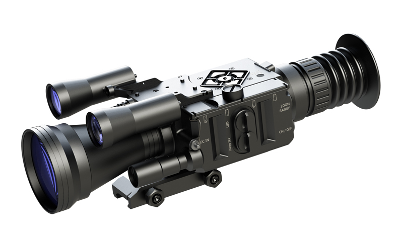Robotic digital daylight weapon sighting system CYCLOP MK2