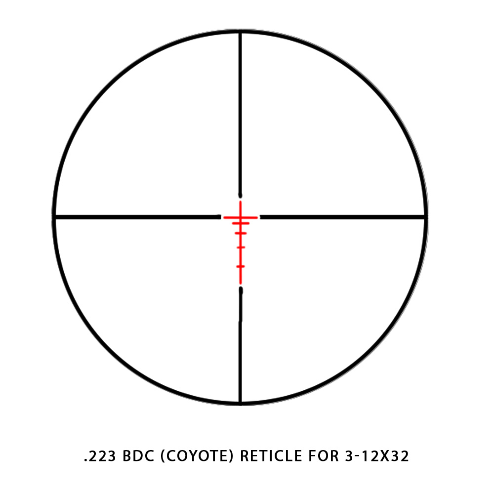 Rapid AR 3-12x32 SCR-300 Riflescope