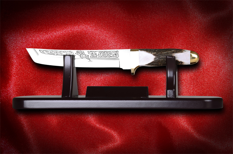 Bora M 501 Tanto Wenge Handle Knife