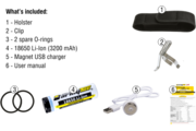 Armytek Prime C2 XP-L Magnet USB (White/Warm) + 18650 Li-Ion