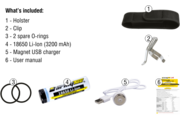 Armytek Prime C1 Pro XP-L Magnet USB (White/Warm) + 18350 Li-Ion