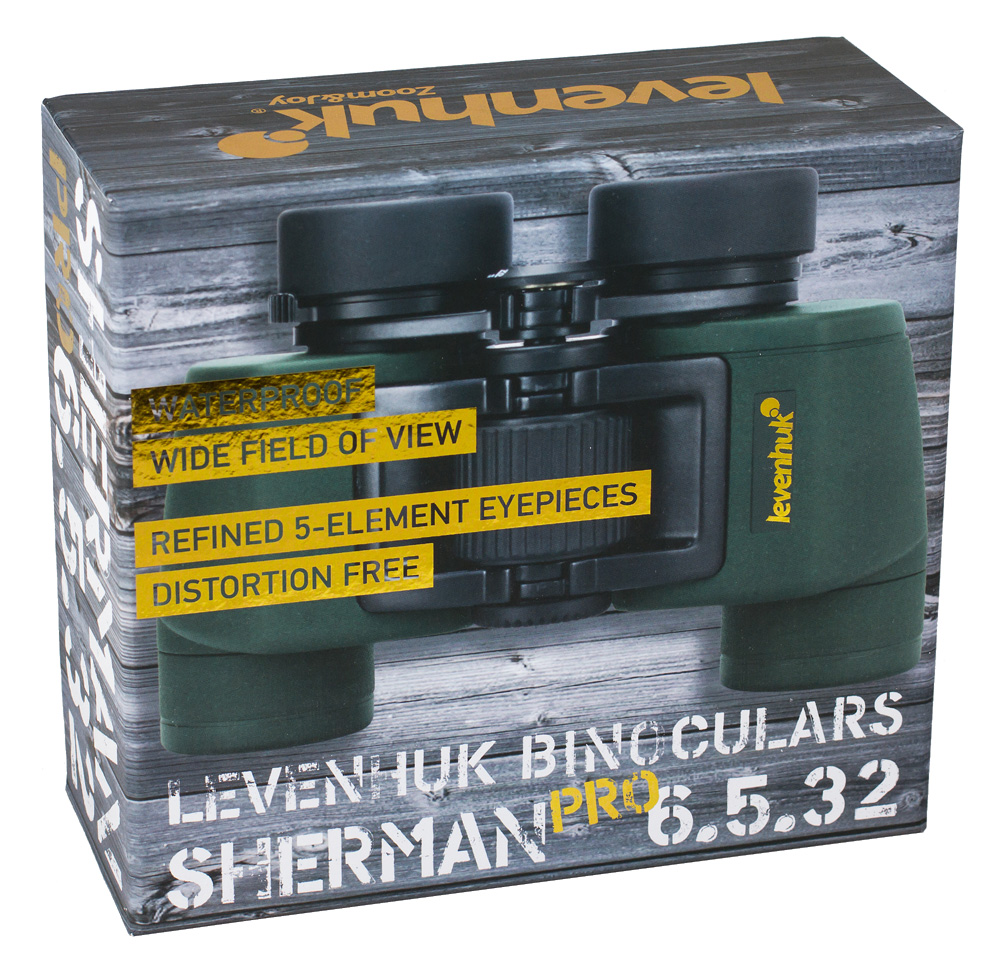 Levenhuk Sherman PRO 6.5x32 Binoculars