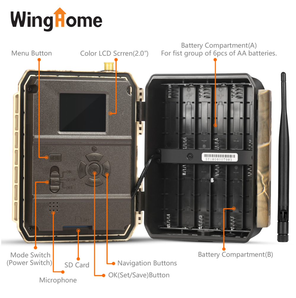 3G Wildlife Hunting Trail Camera-350CG