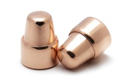 Copper Plated Bullets 38/357 SWC