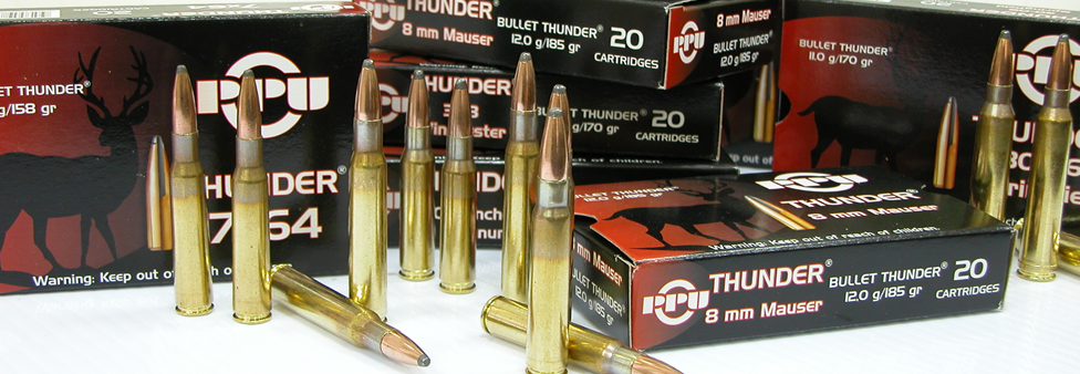 Sporting and hunting ammunition 