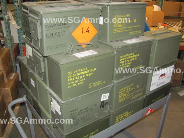 12 Pack of Emptied Used 50 Cal M2A1 Type Ammo cans - Mixed Condition