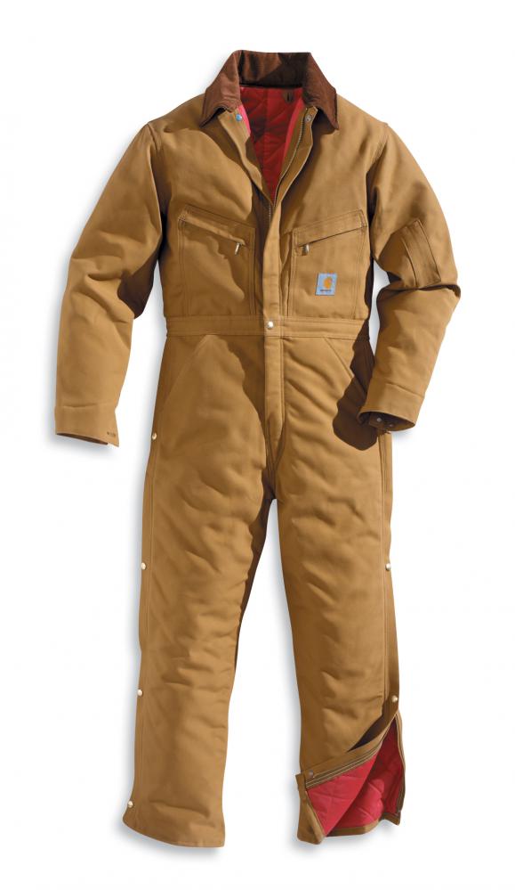 Carhartt Duck Coveralls - Quilt Lined