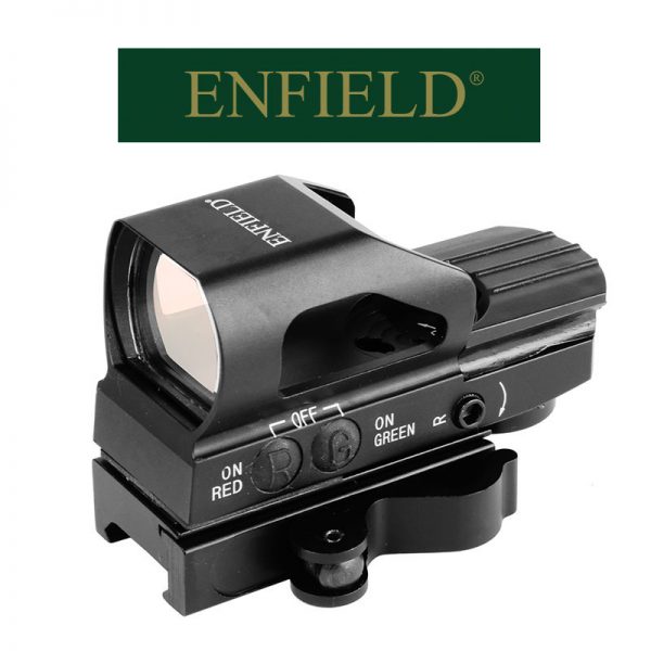 ENFIELD® 1X22X33 RED/GREEN DOT SIGHT WITH QUICK DETACH WEAVER MOUNTING SYSTEM