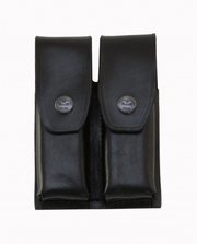 "25/2 LEATHER DOUBLE MAGAZINE POUCH"