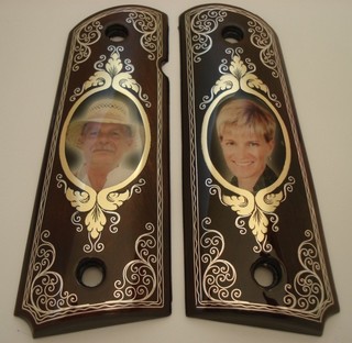 SPECIAL WIRE WITH PORTRAIT AND ENGRAVING DECORATIVE