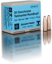 GECO BULLETS .308 170GR SP
