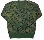Military/Army/Police/Navy/Camouflage pullovers and sweaters.