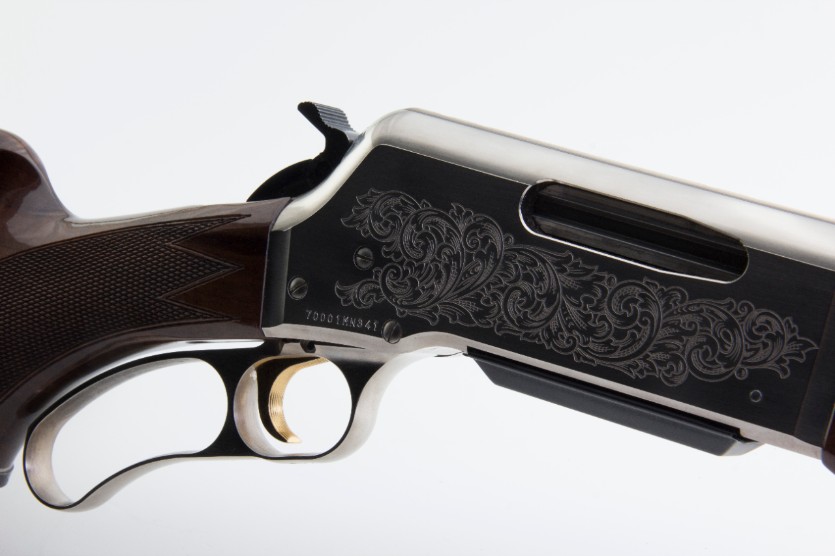 Browning BLR White Gold Medallion.
