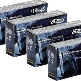 1000 Walther blank cartridges 9mm P.A.K.