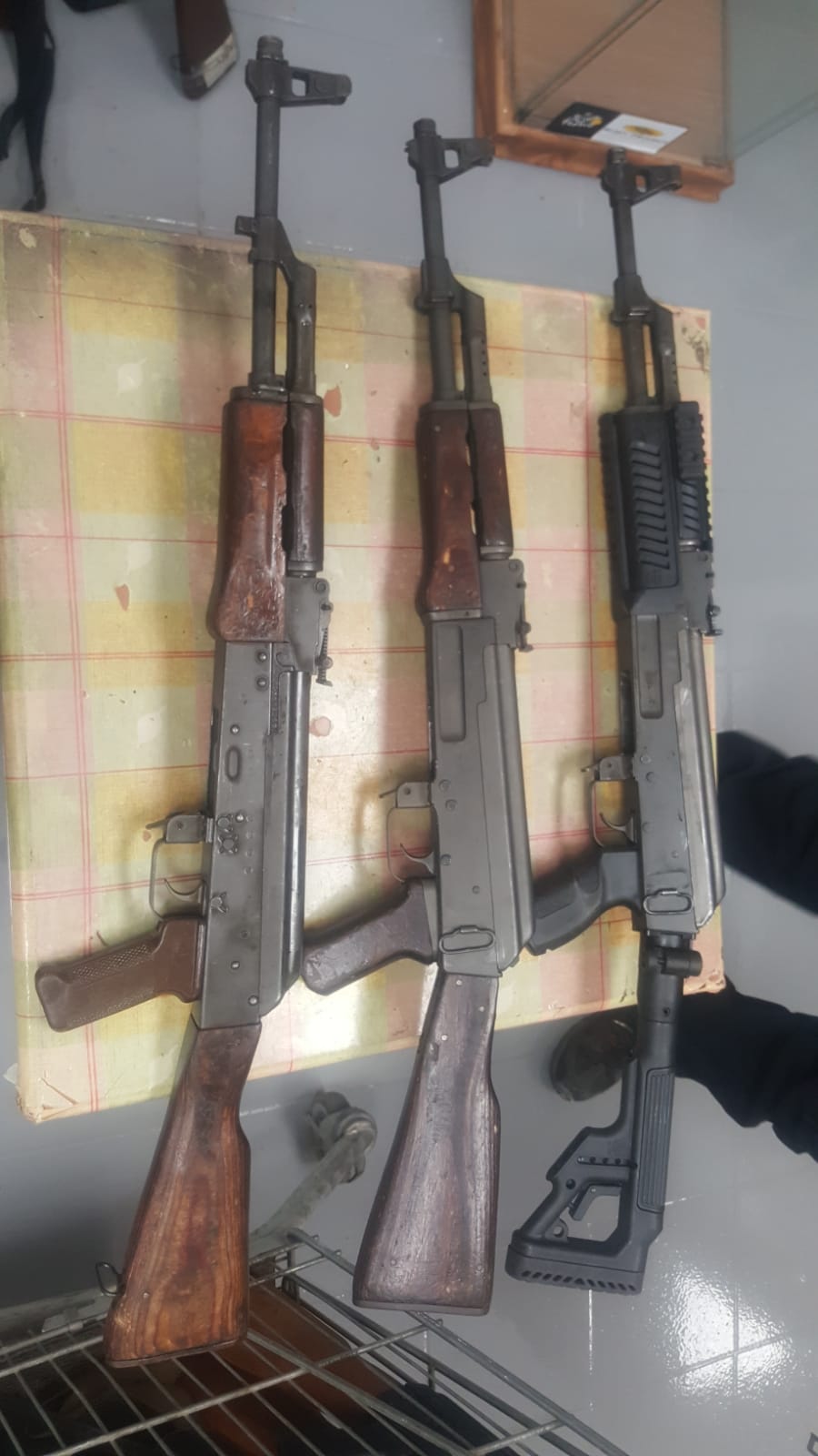 AK47 and AKM rifles