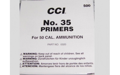 CCI No. 35 50 Cal. Primers