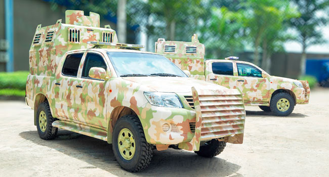 Armoured Toyota Hilux (APC)