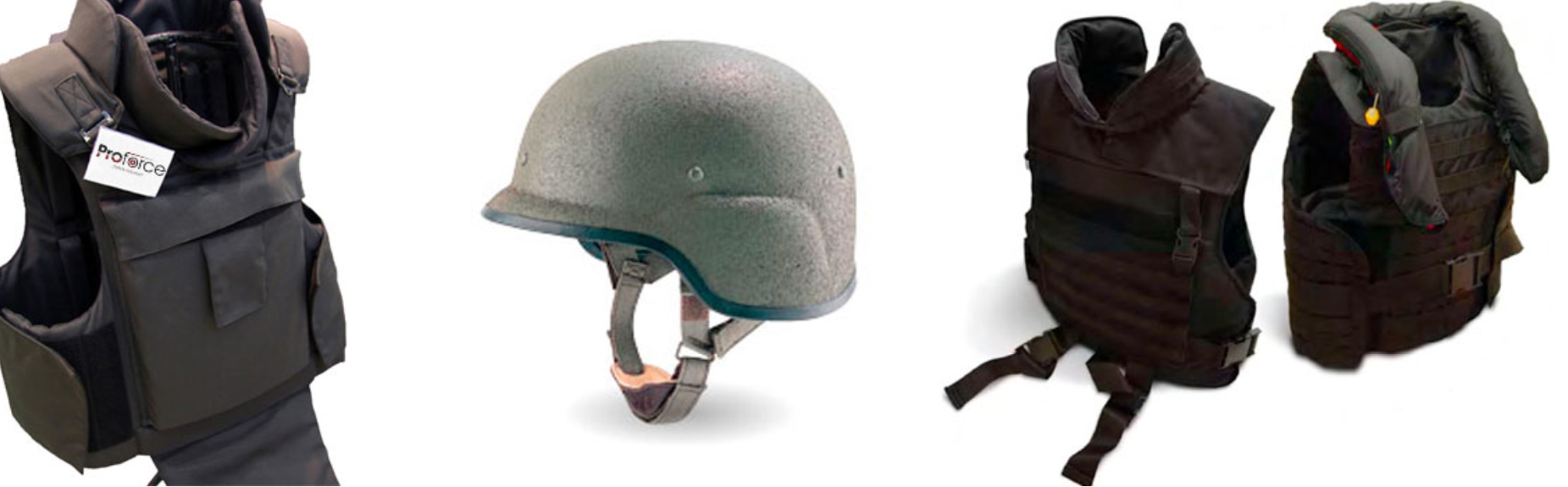 Ballistic Helmets & Vests