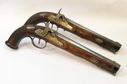 2 German Travel guns - Year Ca. 1850