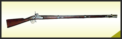 Replica 1840 US Flint musket cone in barrel conversion to percussion.