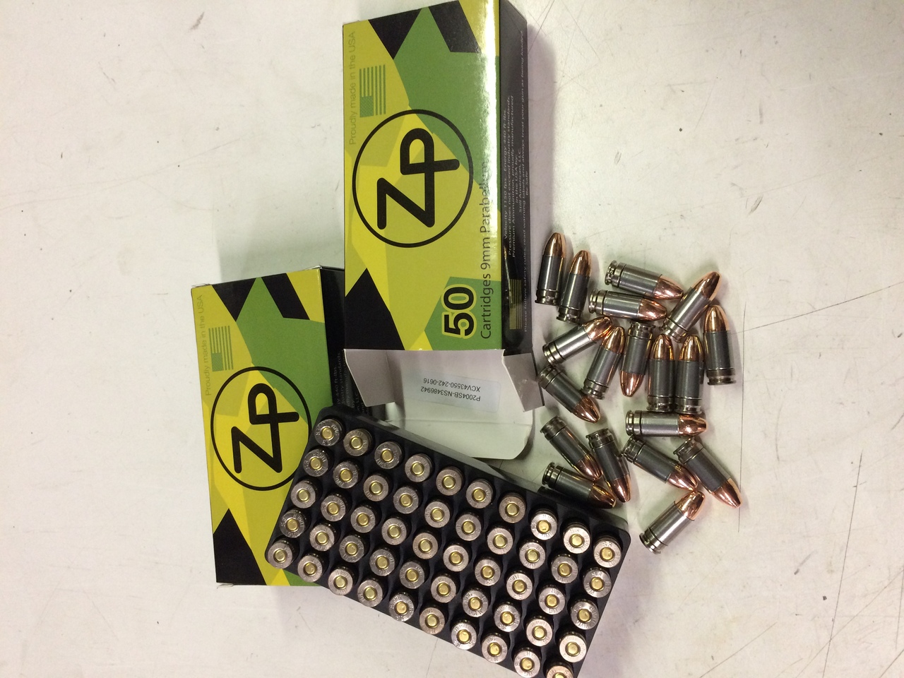 9MM 115 Grain TMJ NAS3 BOX of 50 Rounds.