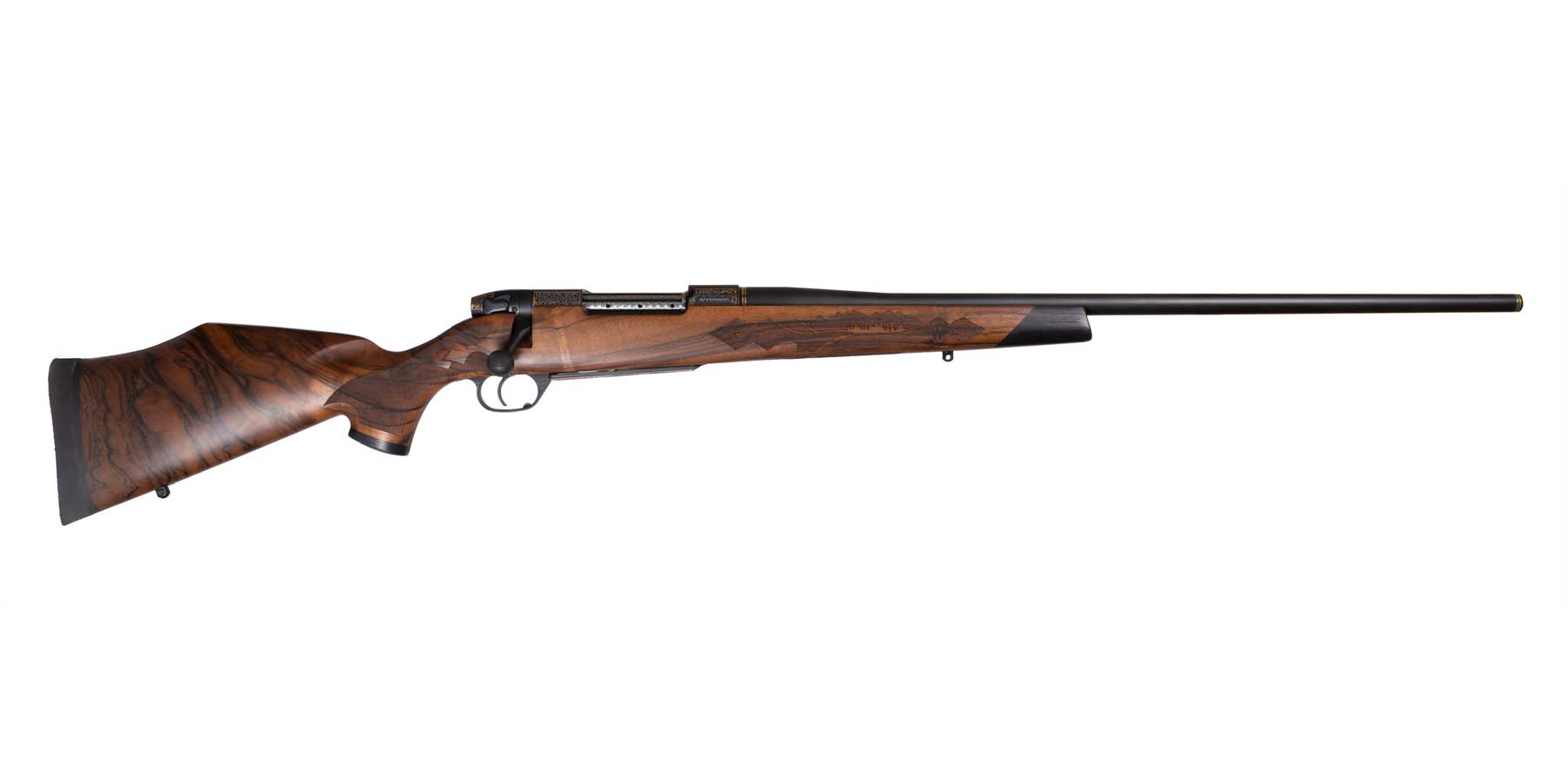 Weatherby Mark V Wyoming Gold Edition Commemorative Rifle