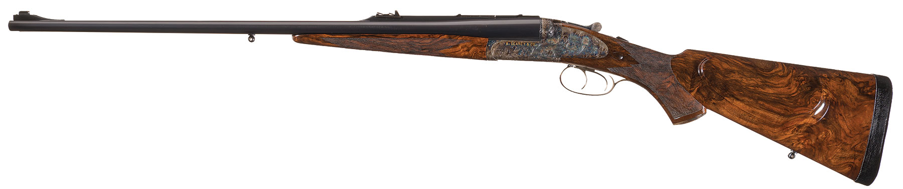 B. Searcy Deluxe Grade Double Rifle