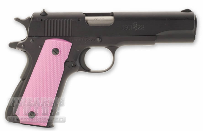 Browning 1911-22 A1 Black/Pink Composite.