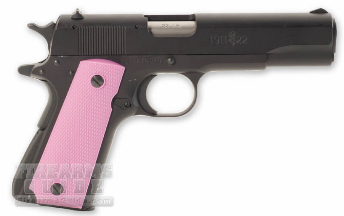 Browning 1911-22 A1 Black/Pink Composite Compact.
