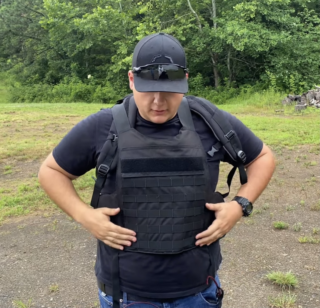 MASADA Bulletproof Backpack Front And Back Full Body Armor Converts To Bulletproof Vest (IIIA)