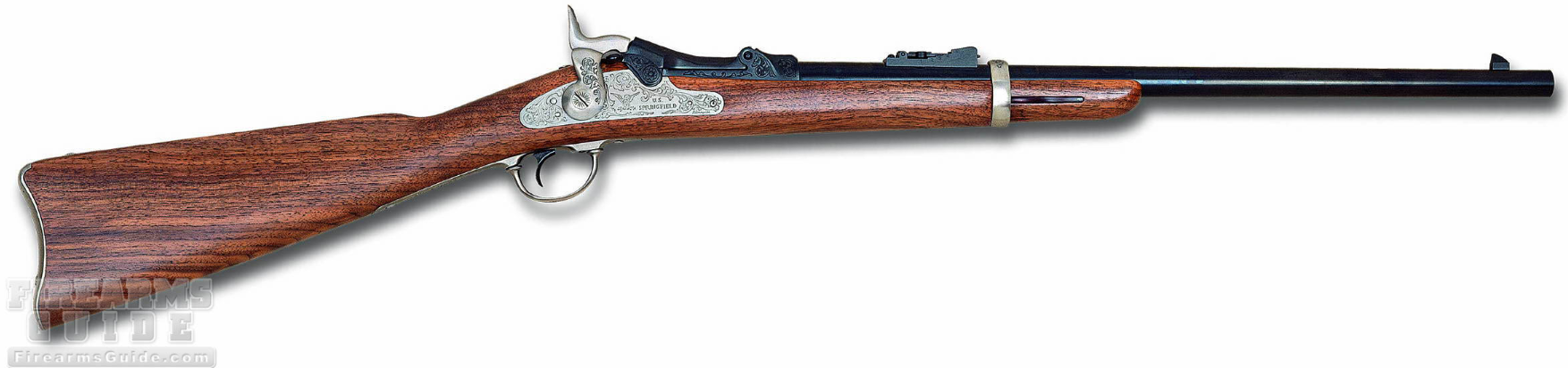 Pedersoli Springfield Trapdoor Rifle DeLuxe