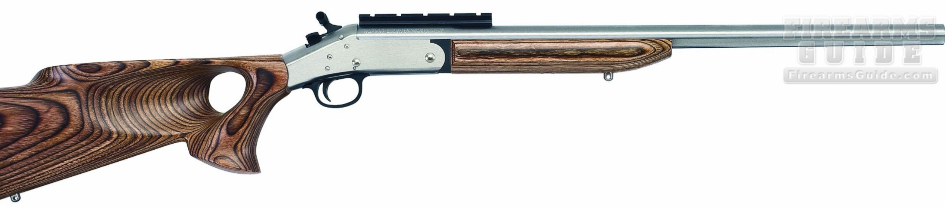 H&R Ultra Hunter Thumbhole Rifle.