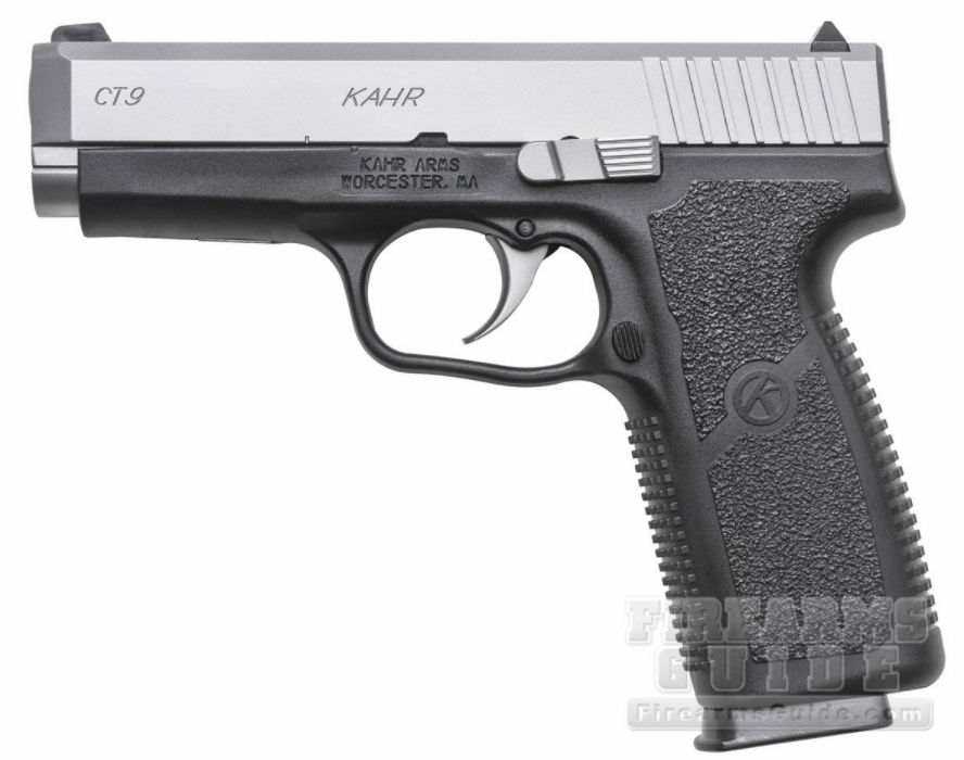 Kahr CT9 Night Sights.
