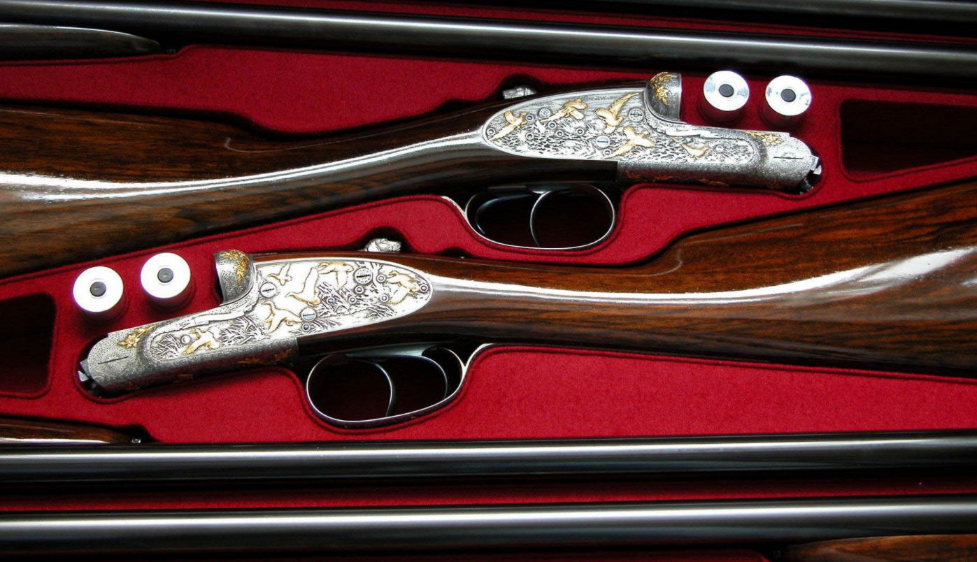 Lechner&Jungl Pair of Shotguns 1