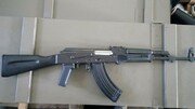 Assault rifle KA-17 (AKMS style) fully-auto cal. 7.62x39mm incl. full accessories