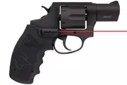 Taurus 856 Matte Black Viridian Red Grip Laser