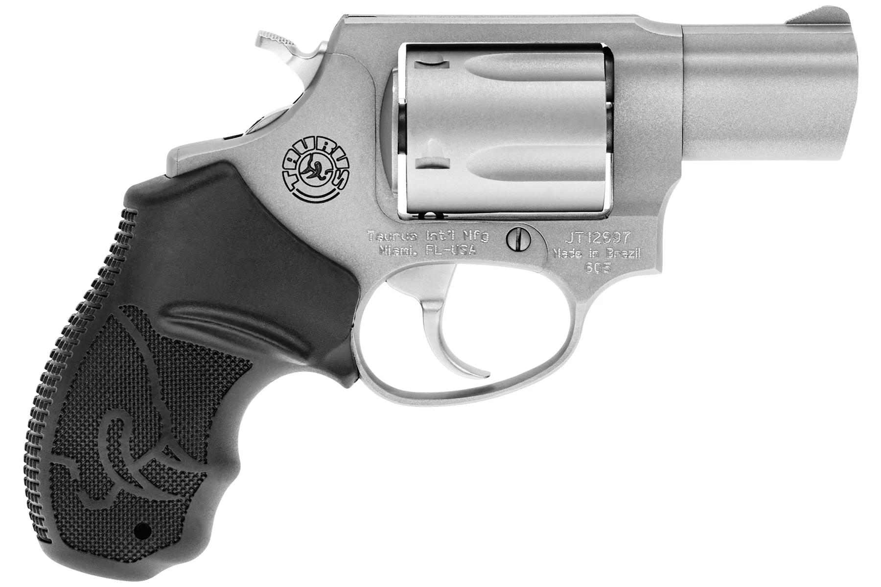 Taurus 605 Matte Stainless Soft Rubber