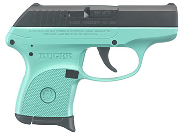 Ruger LCP Turquoise Cerakote