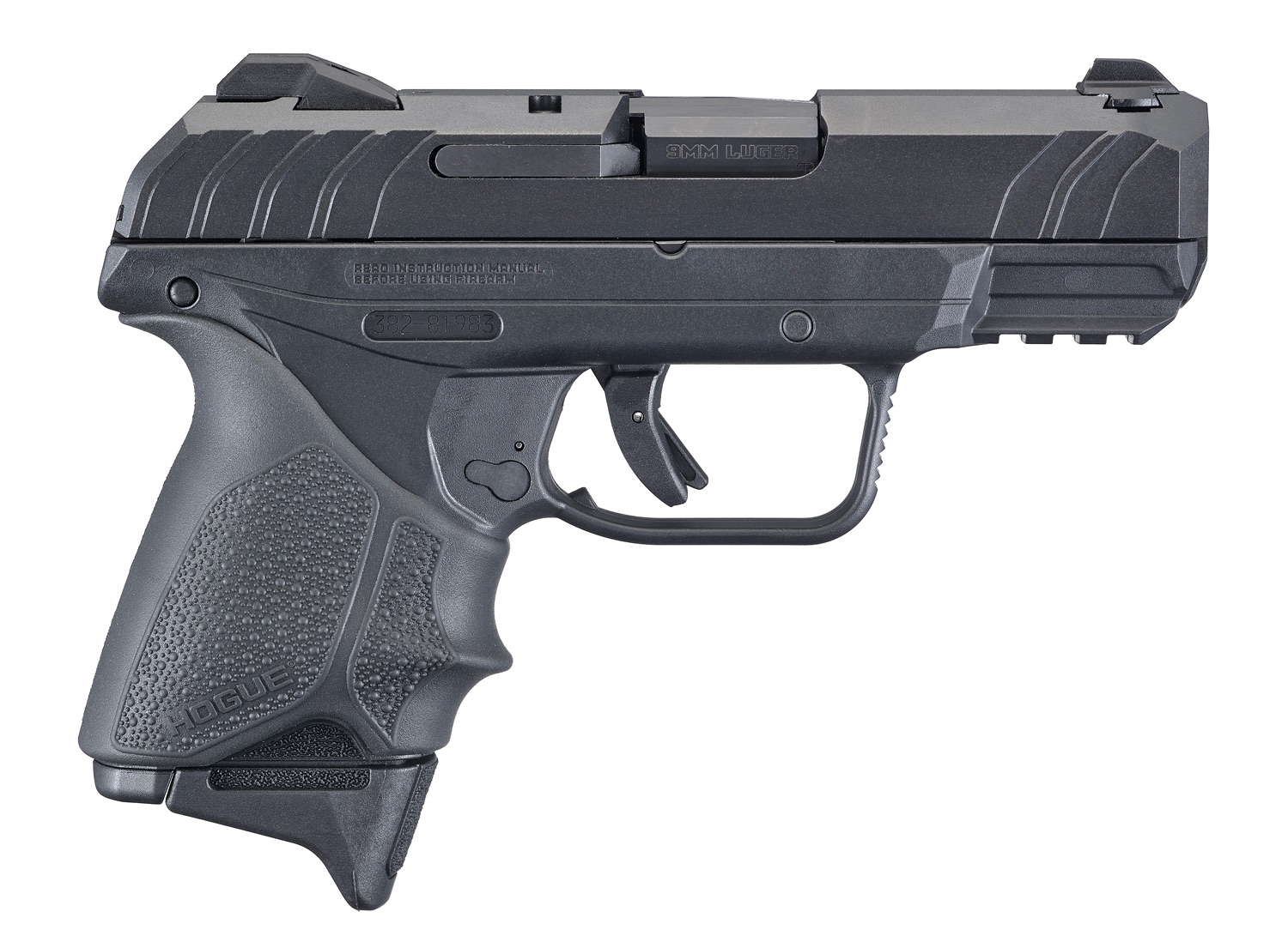 Ruger SECURITY-9 Compact w/Hogue Grip Sleeve