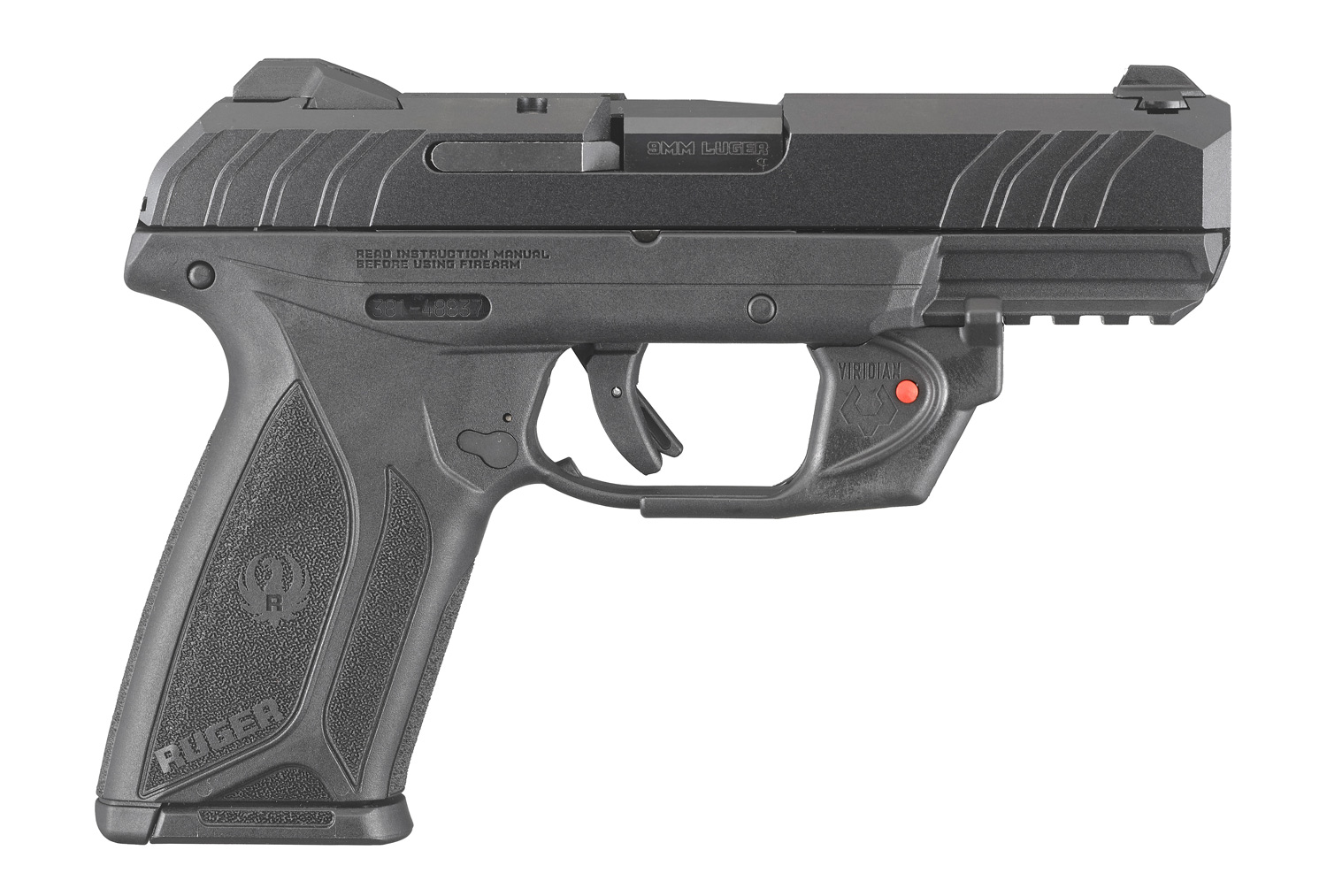 Ruger SECURITY-9 w/Viridian E-Series Red Laser
