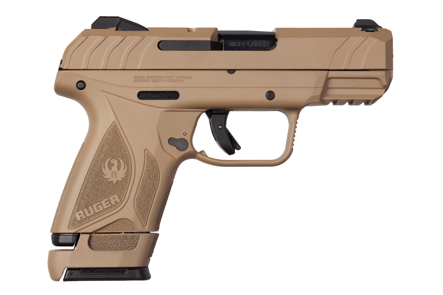 Ruger SECURITY-9 Compact Davidson's Dark Earth Cerakote 