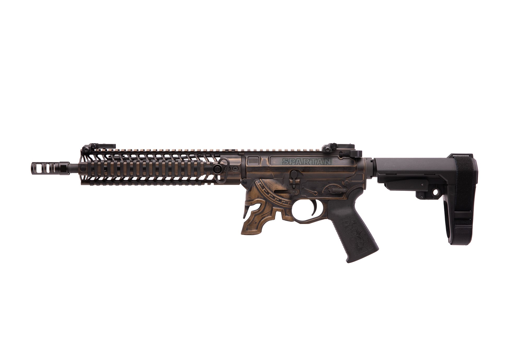 Spikes Tactical RARE BREED SPARTAN CERAKOTED PISTOL