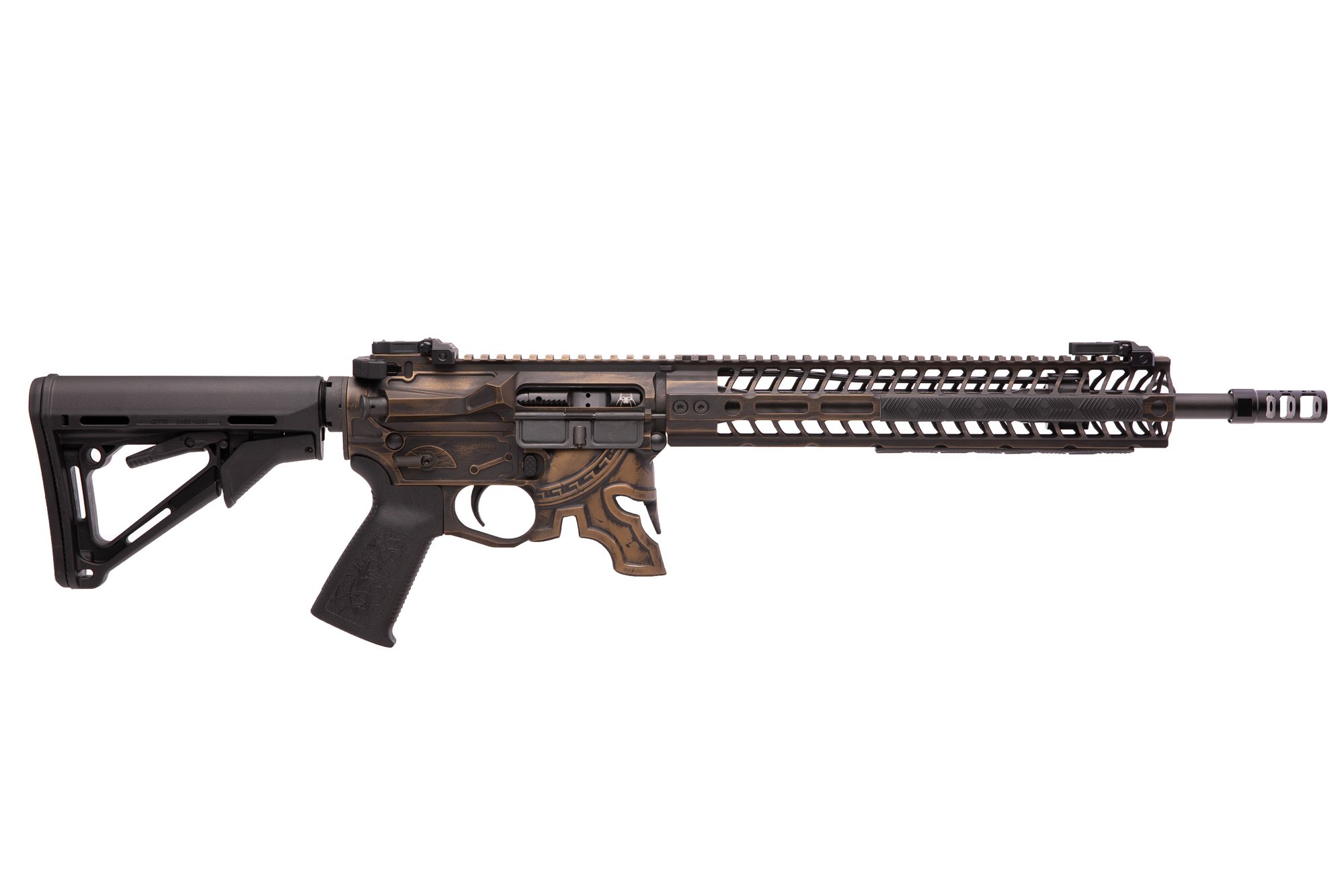 Spikes Tactical RARE BREED SPARTAN CERAKOTED RIFLE